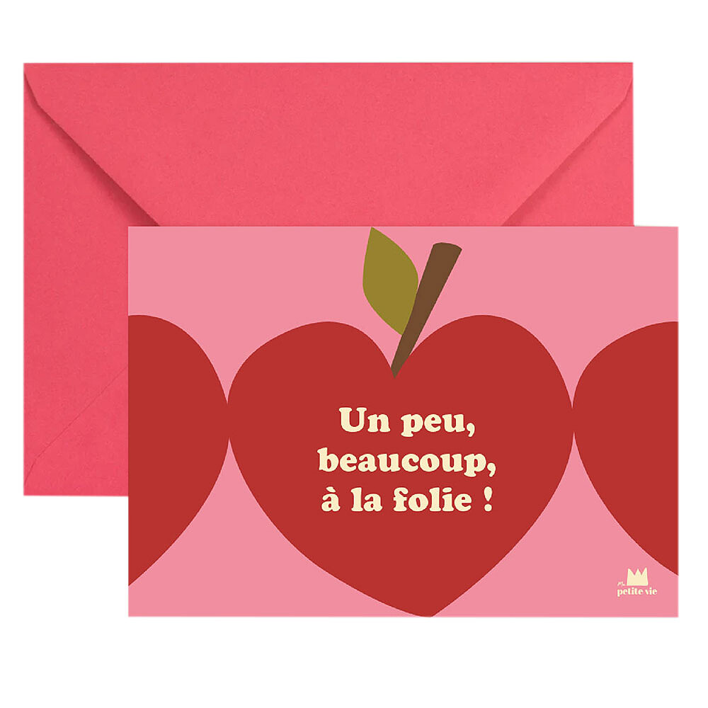 Carte Un Peu, Beaucoup, À la Folie Ma petite vie