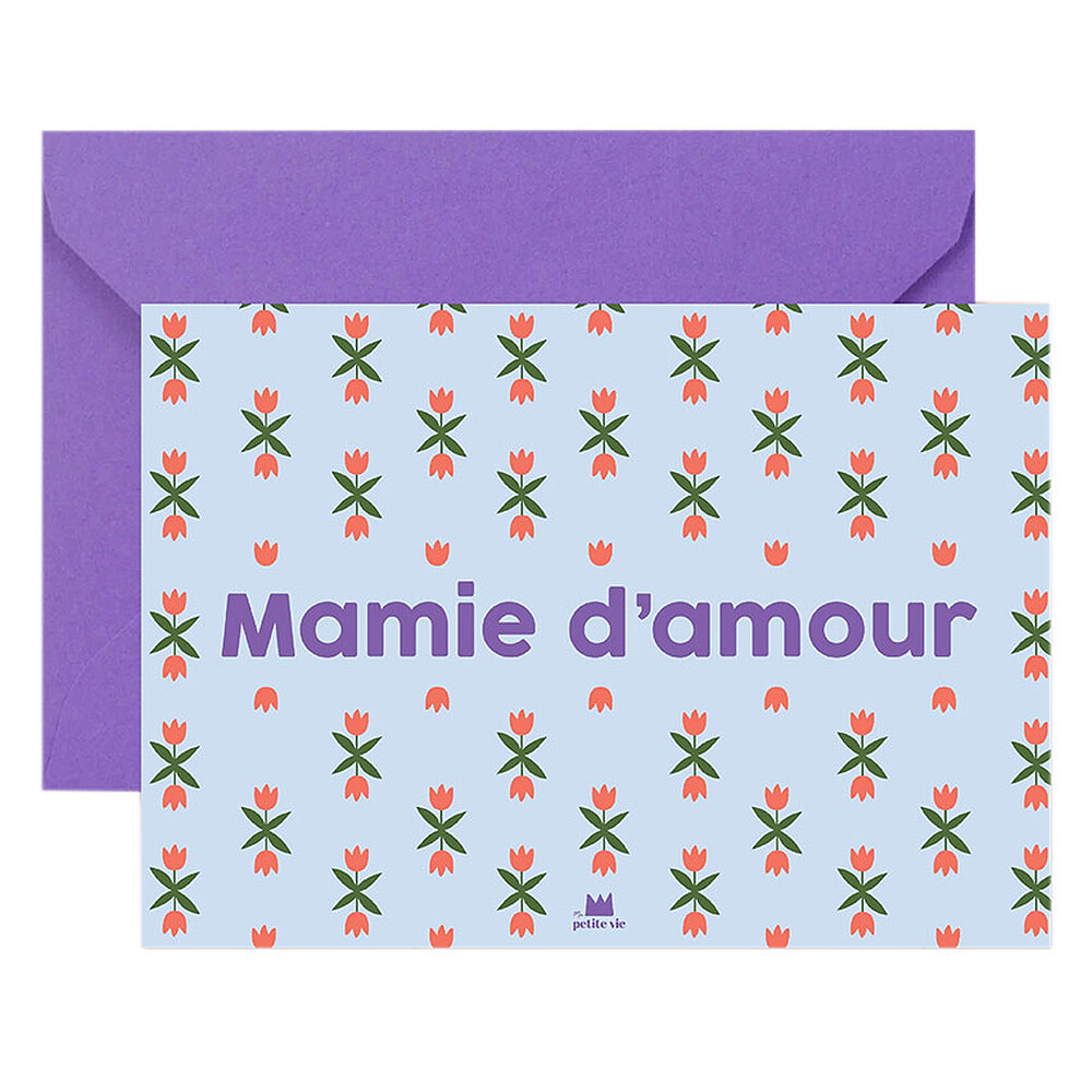 Carte Mamie d'Amour Ma petite vie