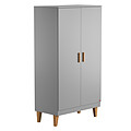 Armoire 2 Portes Lounge - Gris