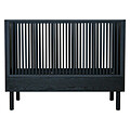 Lit Bébé Evolutif Hai No Ki Black Ash - 60 x120 cm