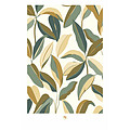 Affiche Louison Vert Evasion - 40 x 30 cm