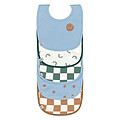 Lot de 5 Bavoirs Eponge Happy Rascals Smile - 3/18 Mois