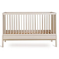 Lit Bébé Evolutif Ashi Argile - 140 x 70 cm