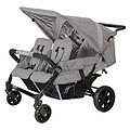 Poussette 4 Places Lidoo Star DJ04FRL+ - Full Grey