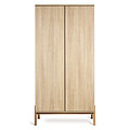Armoire 2 Portes Ashi - Honey Ash