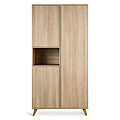 Armoire 3 Portes Loft - Honey Ash