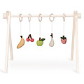 Lot de 5 Jouets à Suspendre - Fruits