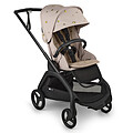 Poussette Citadine Complète Dragonfly Châssis Noir Bugaboo x Konges Sløjd - Desert Taupe
