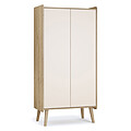 Armoire 2 Portes Vintage Fresh - Crème