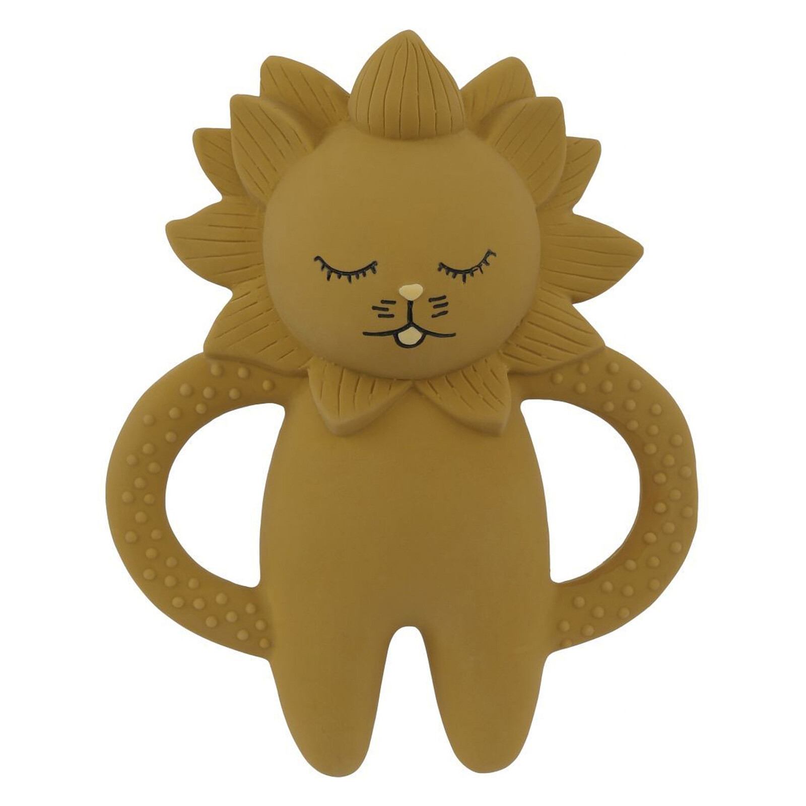 Jouet de Dentition Lion - Mustard (Konges Slojd) - Couverture