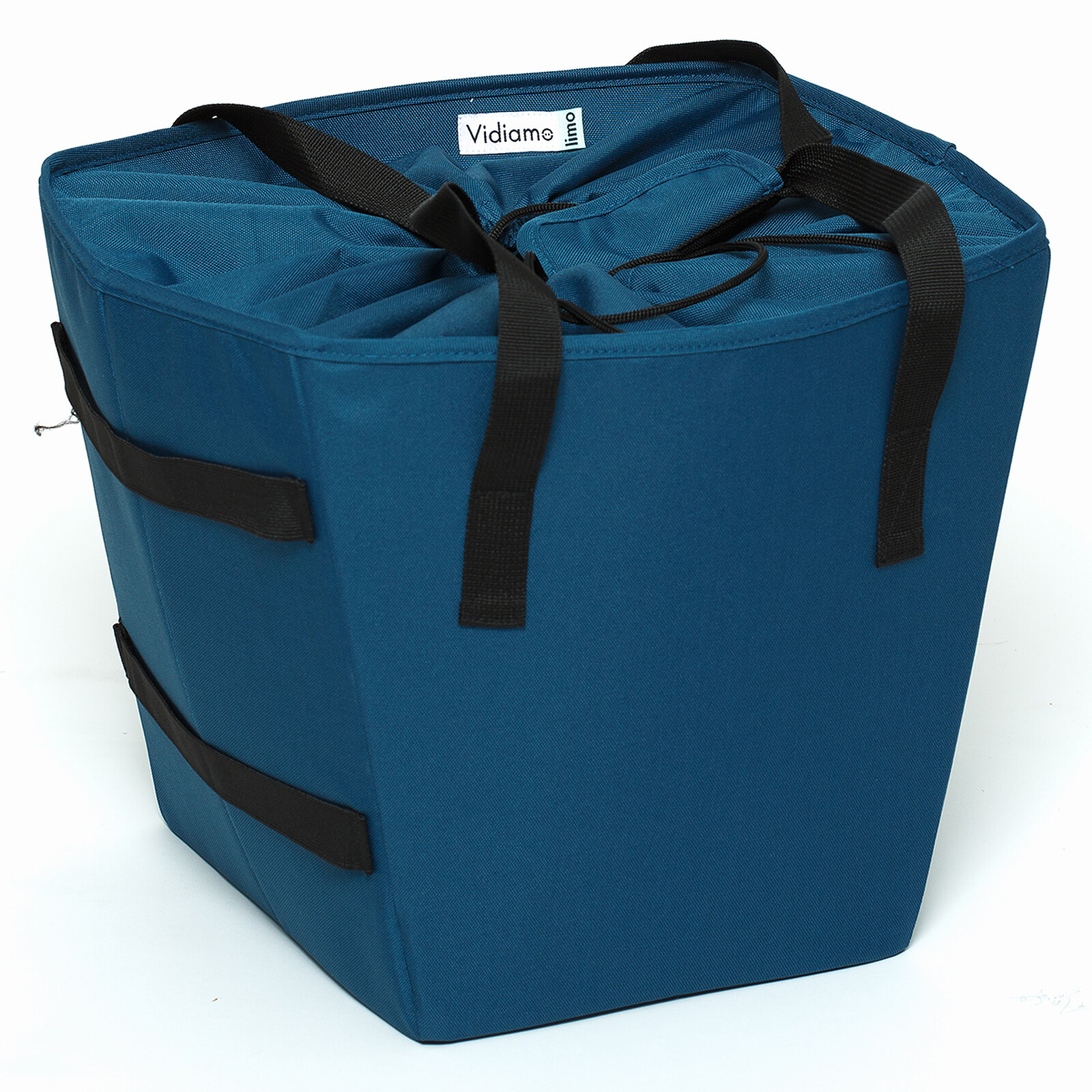 Sac de Courses Limo - Bleu Pétrole Vidiamo
