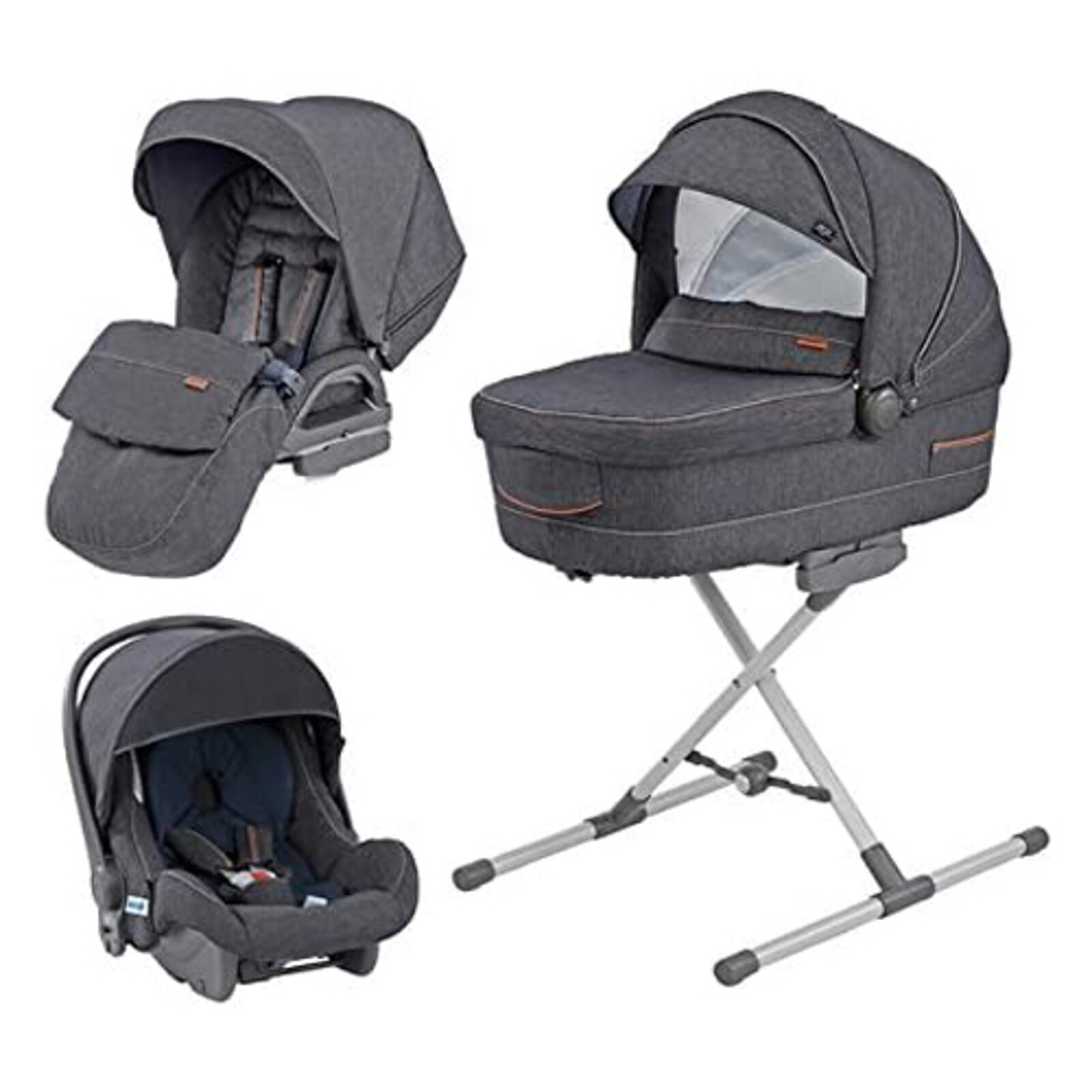 Inglesina Trilogy Quattro System Village Denim Poussette L