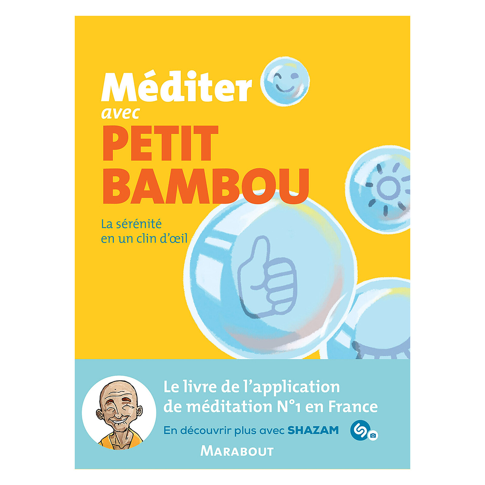 Méditer avec Petit Bambou (Editions Marabout) - Couverture