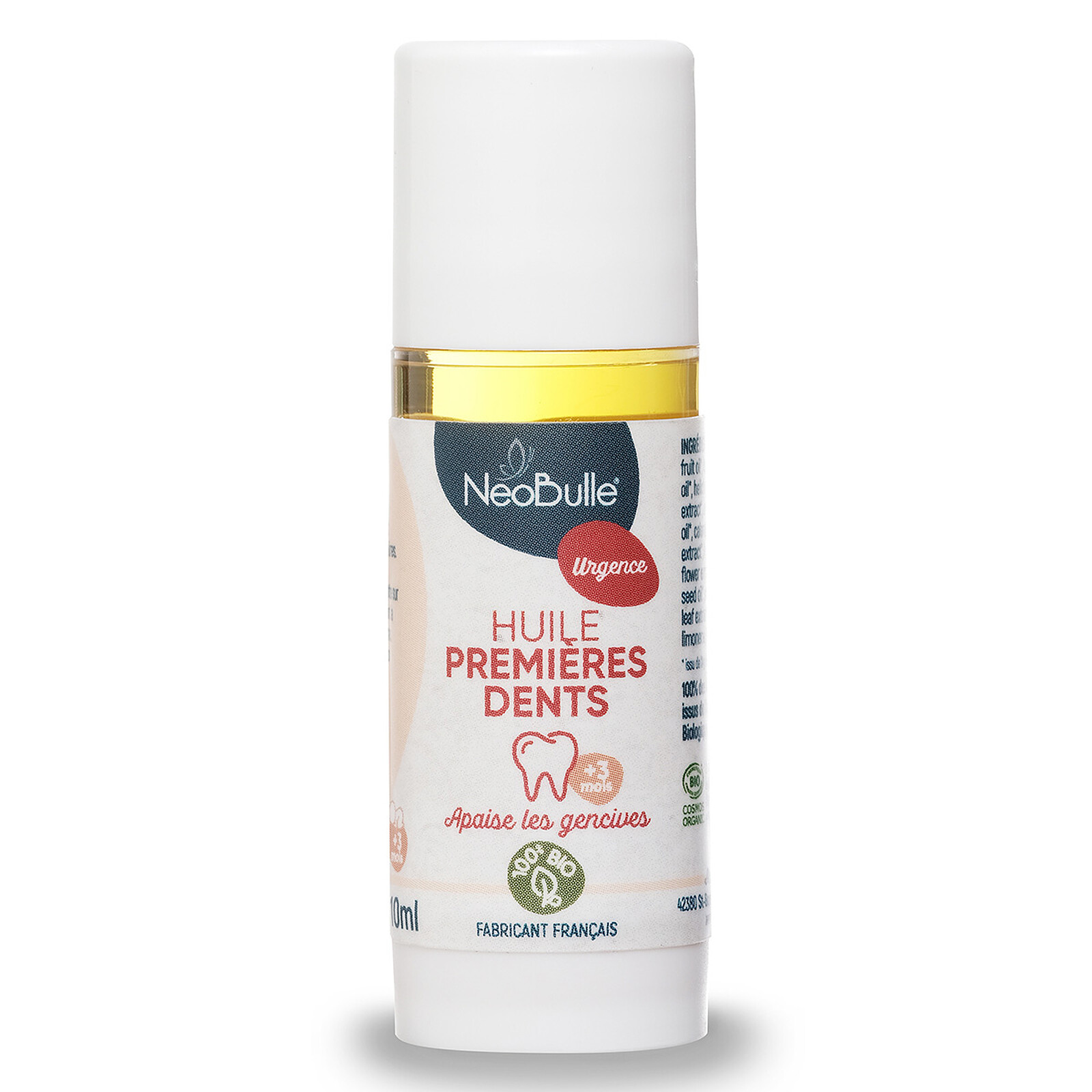 Huile Premières Dents - 10 ml (Neobulle) - Couverture