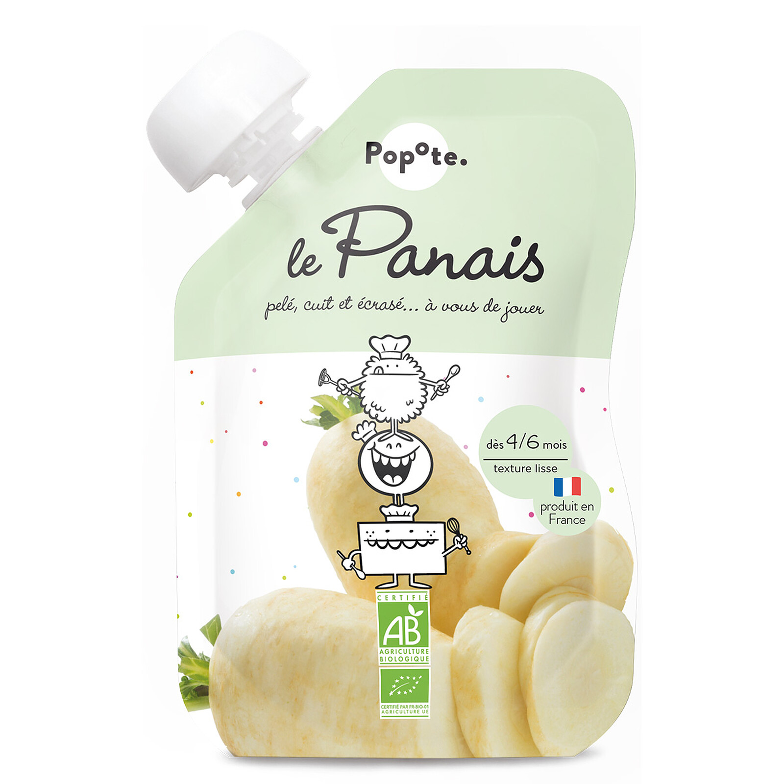 Gourde Repas Bio Panais - 120 g Popote