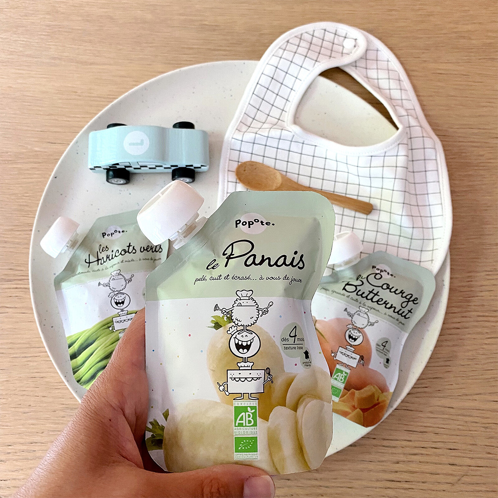 Gourde repas bio