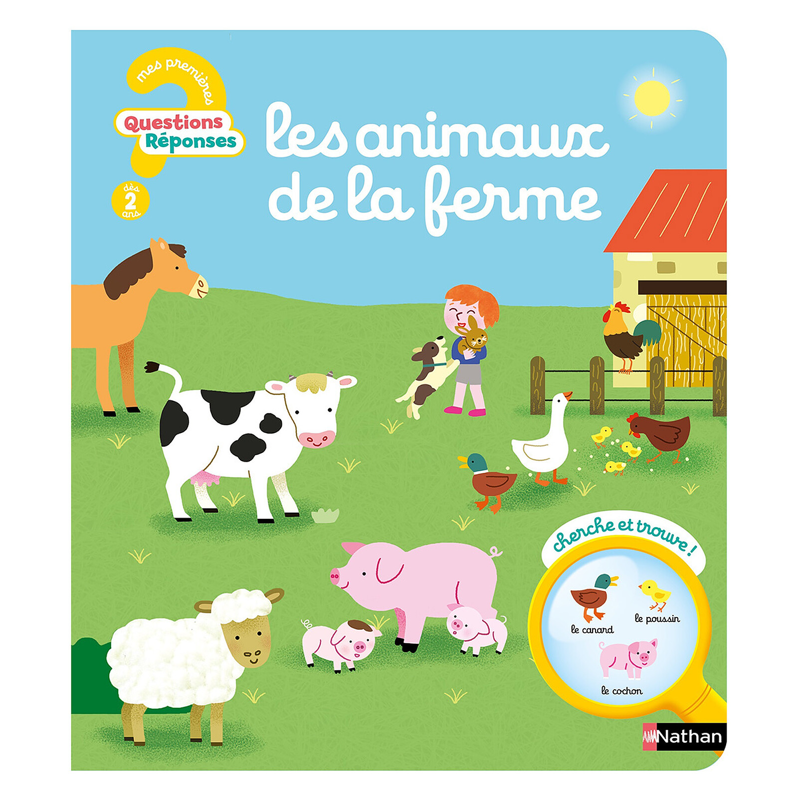 Nathan Editions Les Animaux de la Ferme - Livres - L'Armoire de Bébé ...