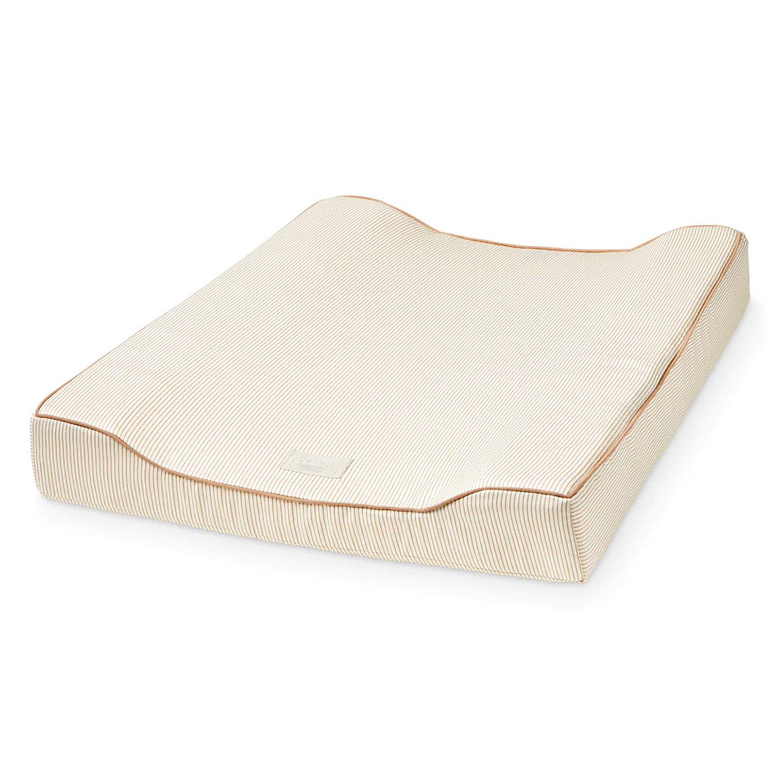 Matelas à Langer - Classic Stripes Camel (CamCam Copenhagen) - Couverture