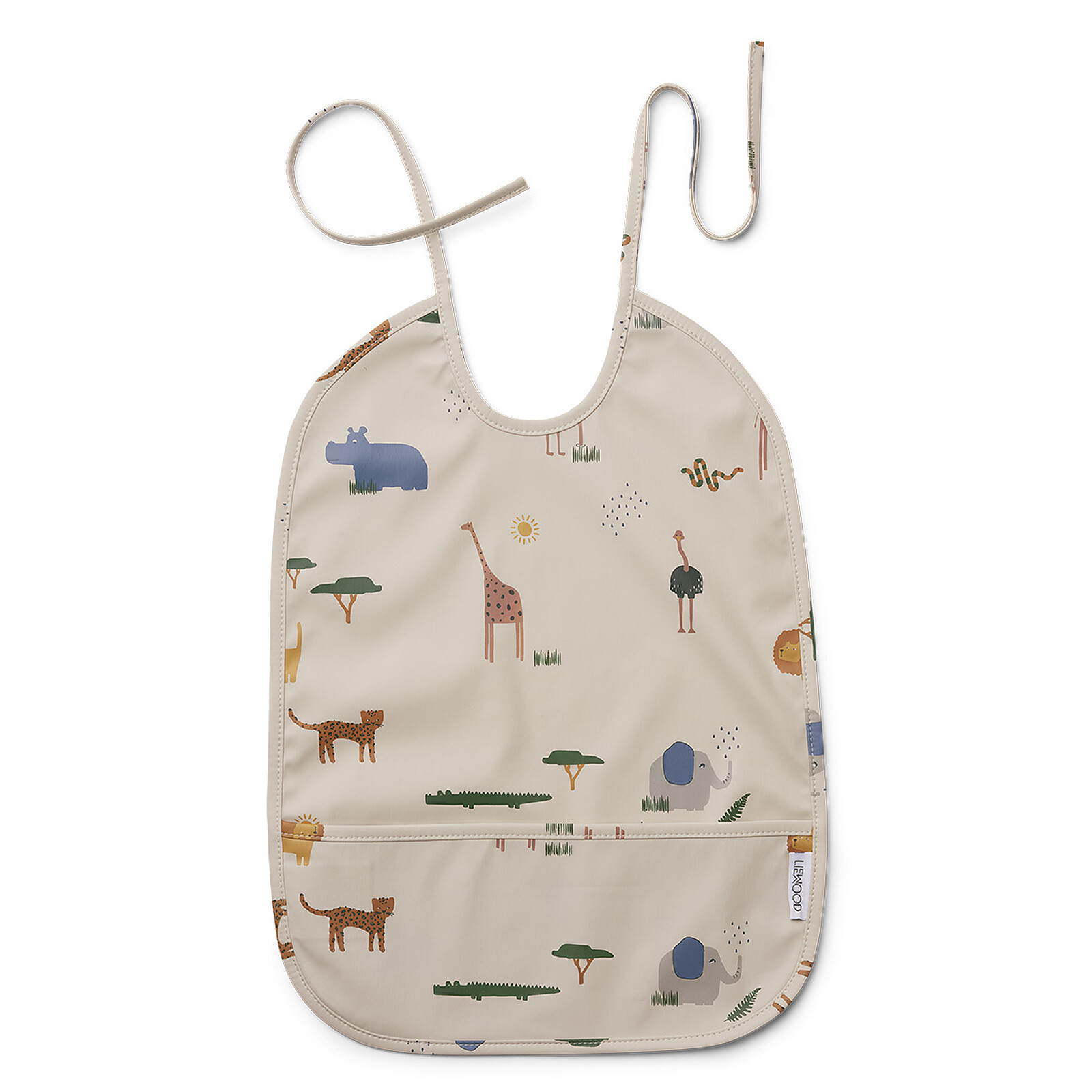 Bavoir Lai - Safari Sandy Mix (Liewood) - Couverture