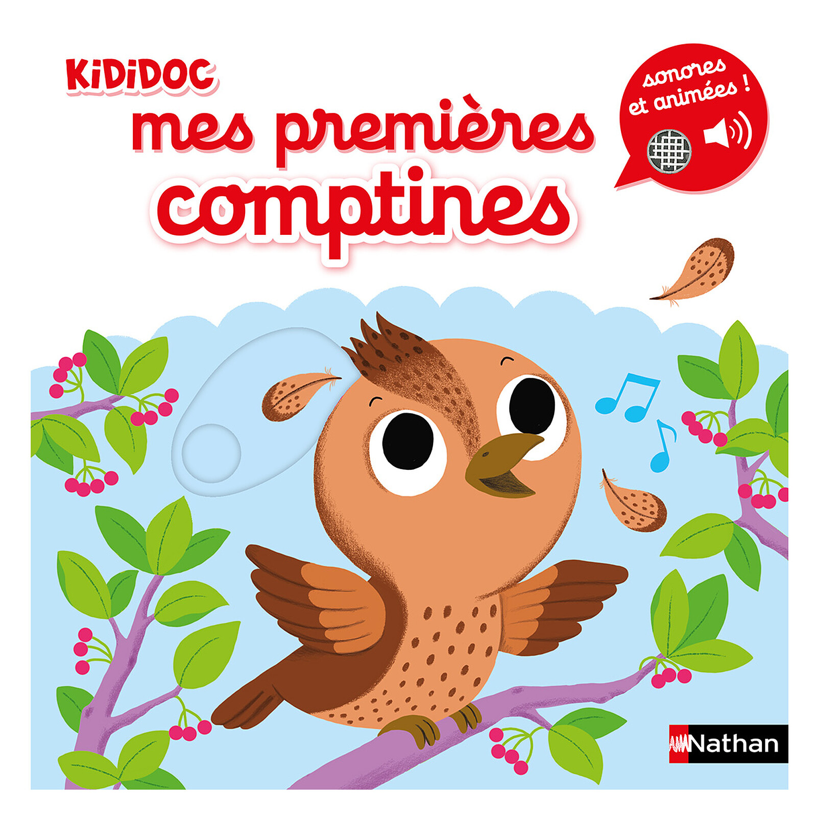 Mes Premières Comptines Sonores (Nathan Editions) - Couverture