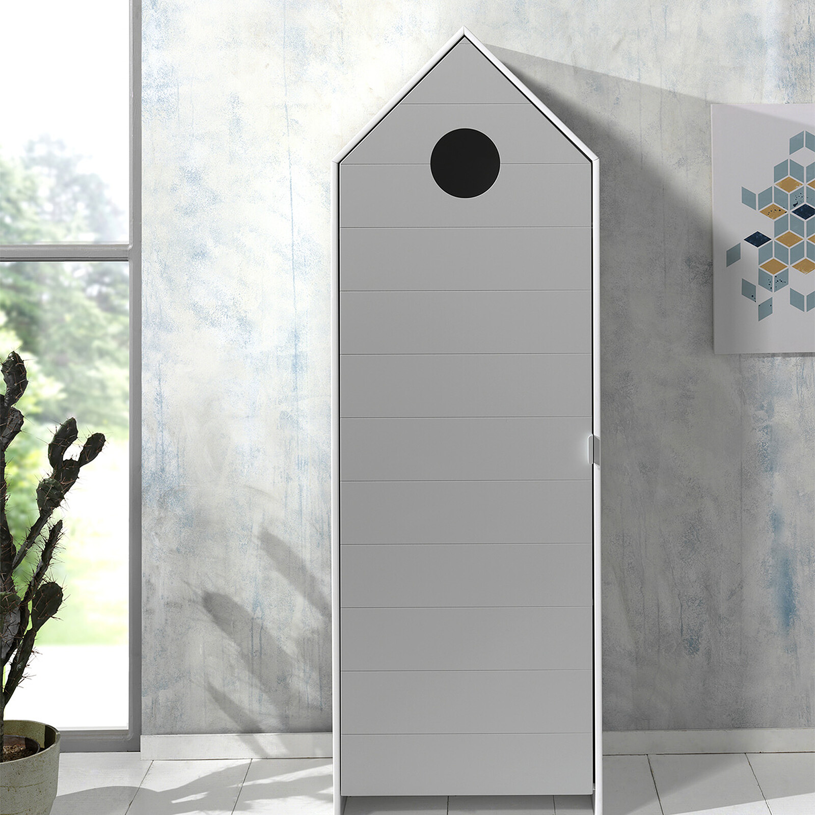 Avis Armoire Casami 1 Porte - Gris