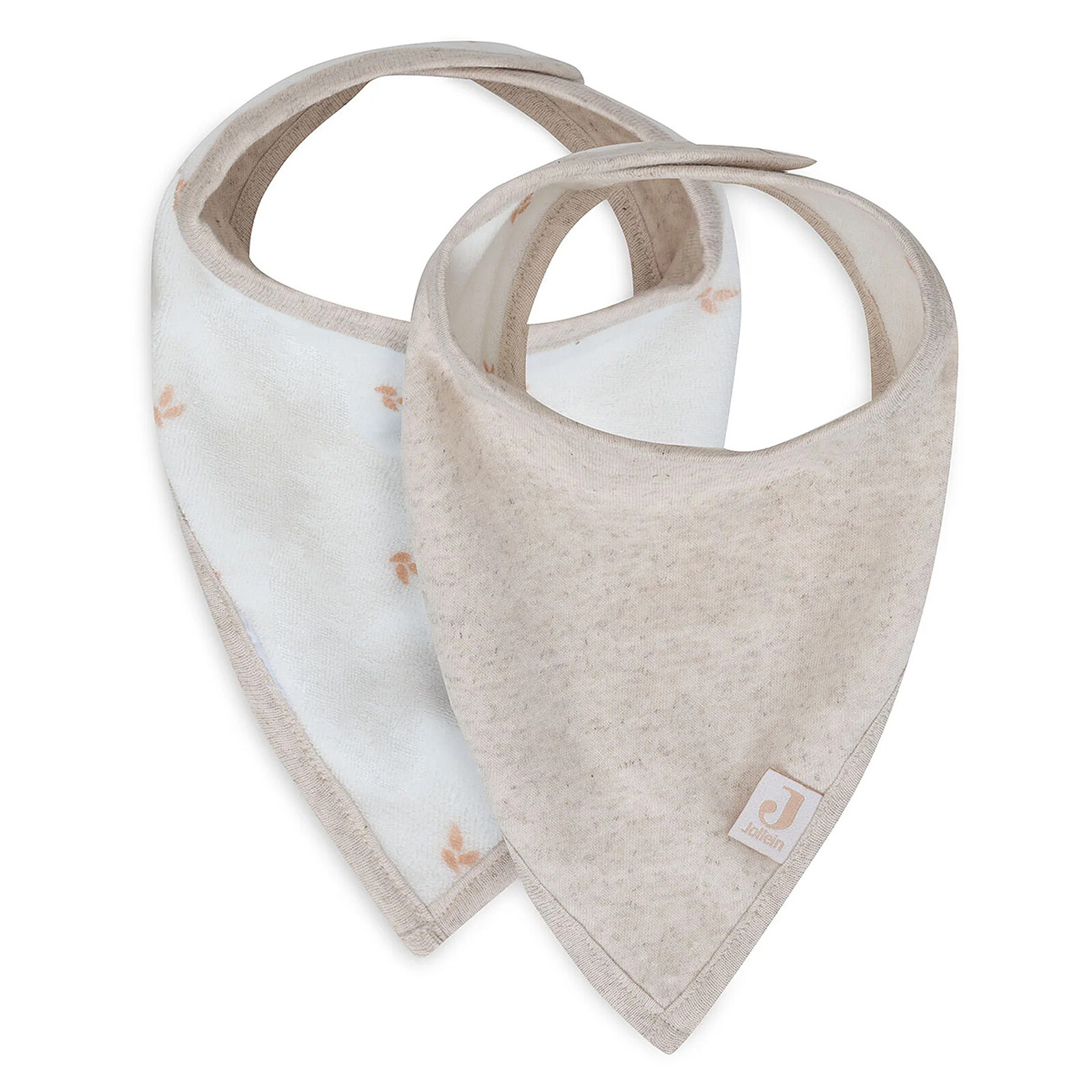 Lot De 4 Bavoirs Bandana Bébé Noël - Coton Absorbant - Tailles Ajustables 0-36 Mois