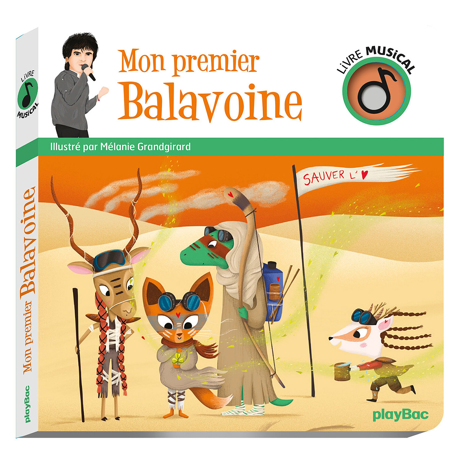 Livre Musical Mon Premier Balavoine (playBac) - Couverture
