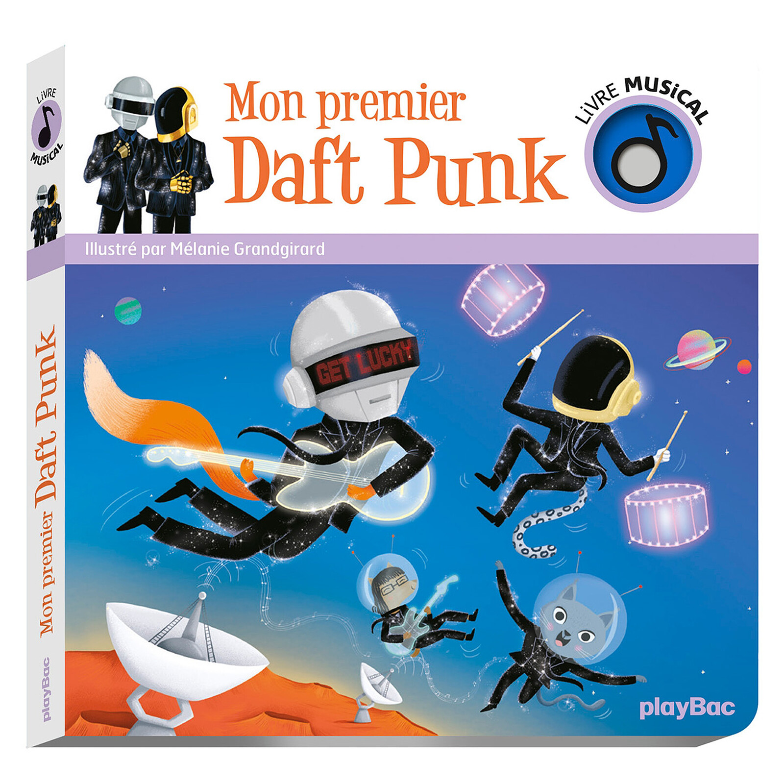 Livre Musical Mon Premier Daft Punk (playBac) - Couverture