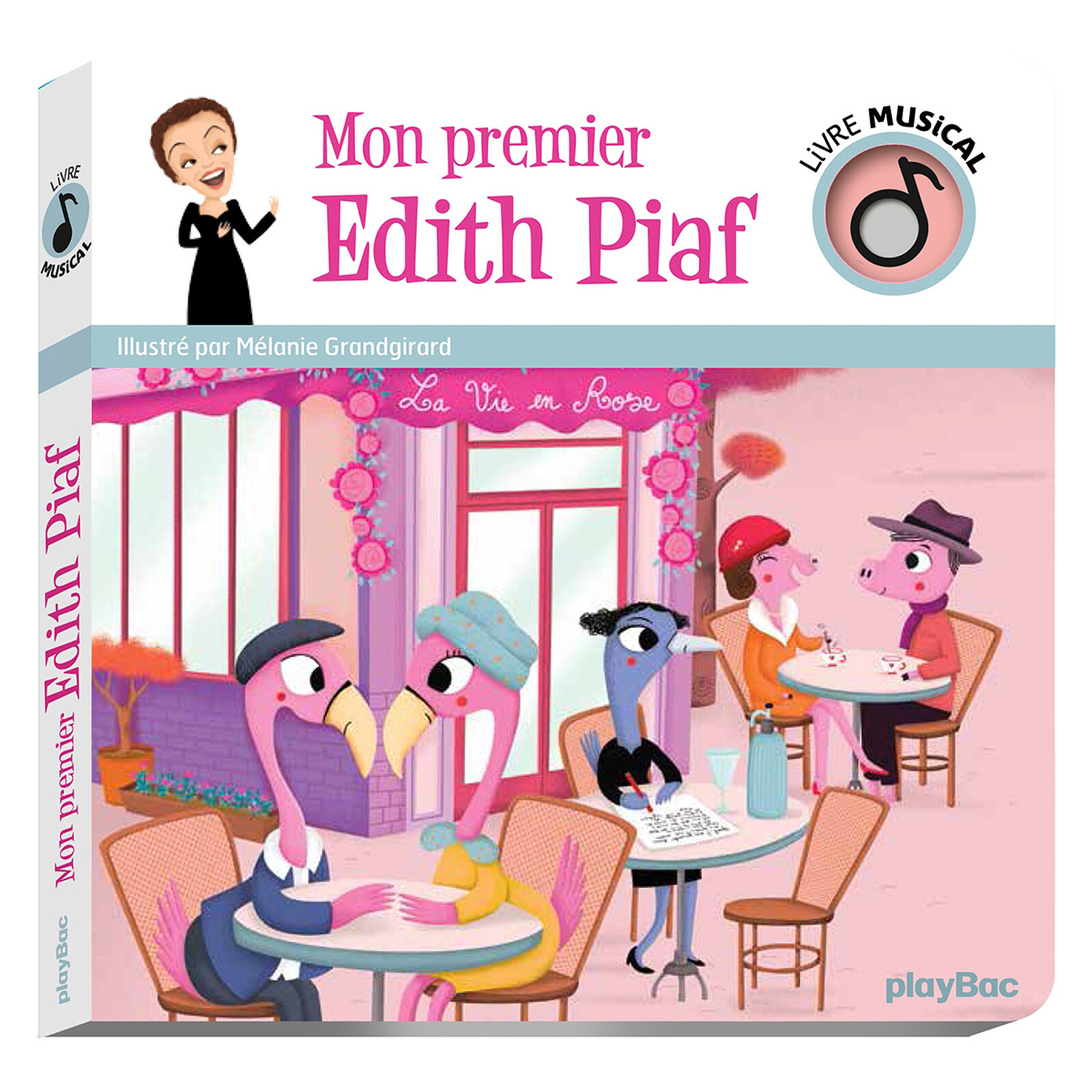 Livre Musical Mon Premier Edith Piaf (playBac) - Couverture