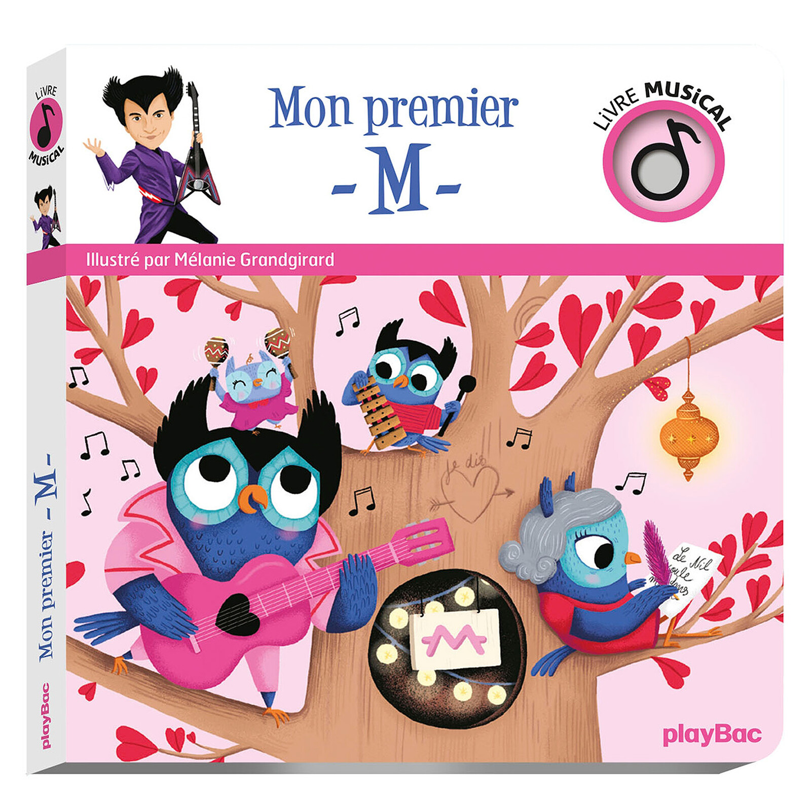 Livre Musical Mon Premier M (playBac) - Couverture