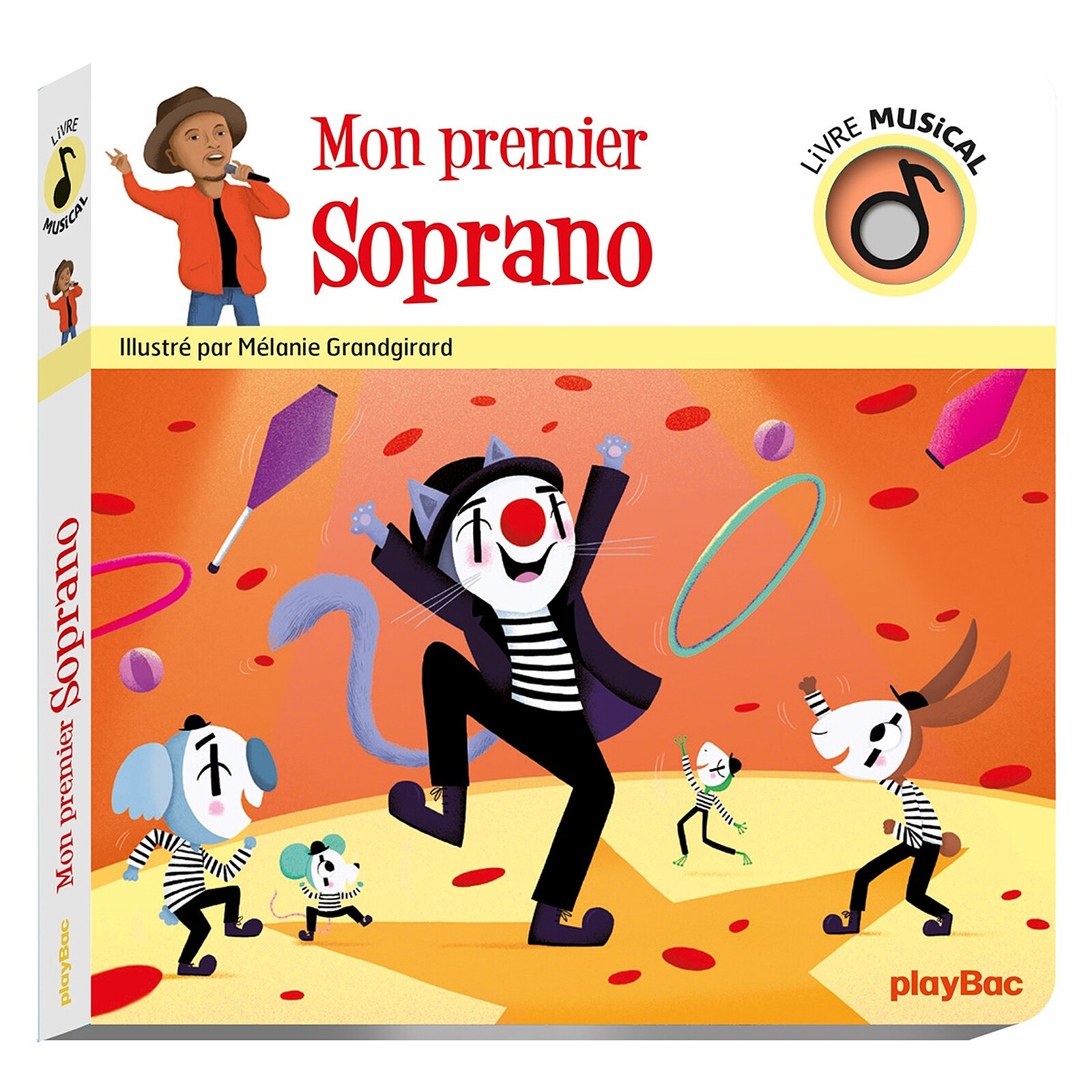 Livre Musical Mon Premier Soprano (playBac) - Couverture