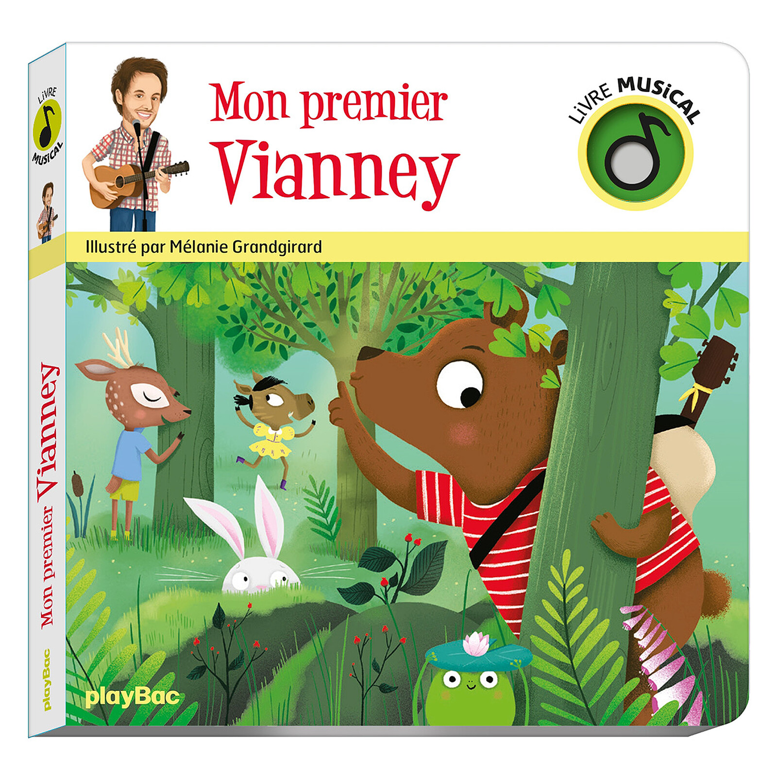 Livre Musical Mon Premier Vianney (playBac) - Couverture