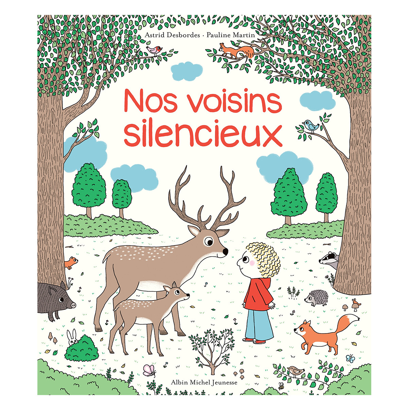 Nos Voisins Silencieux (Albin Michel Jeunesse) - Couverture