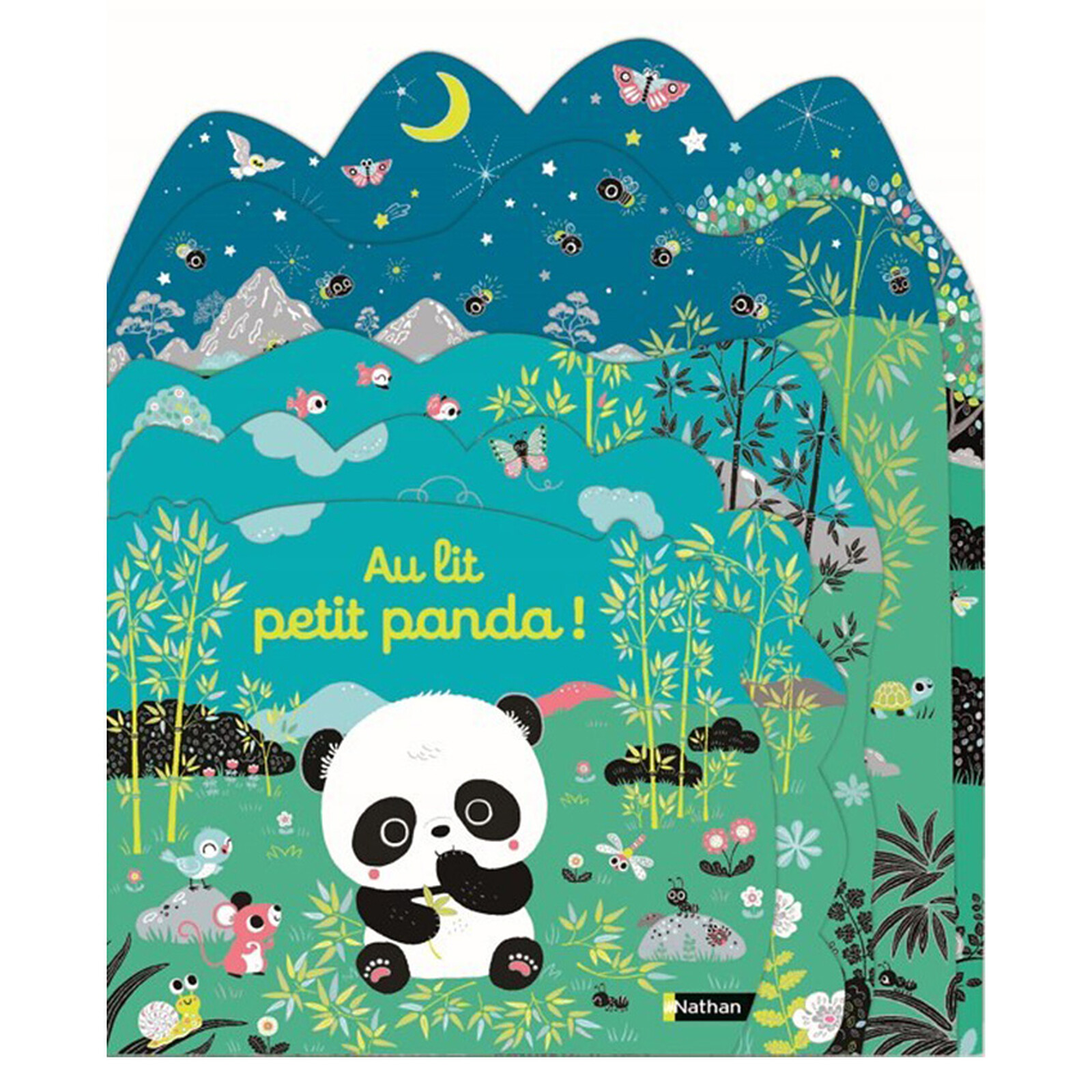 Au Lit Petit Panda (Nathan Editions) - Couverture