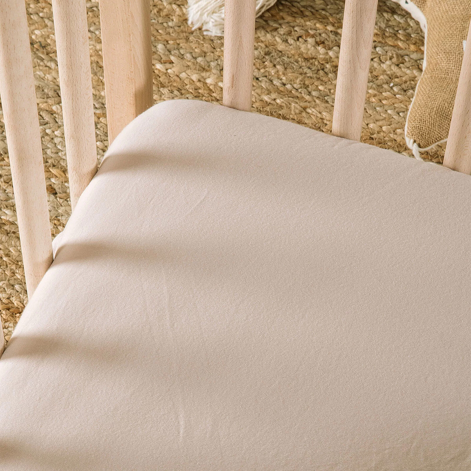 2 Pièces Drap Housse Mousseline Bébé - Draps Housses Coton Pour Berceau Poussette Couffin, Doux Et Respirants