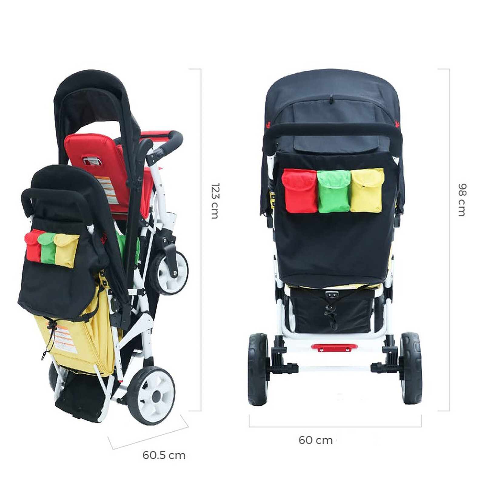 Avis Poussette 3 Places Lidoo H3E + Ergondrive