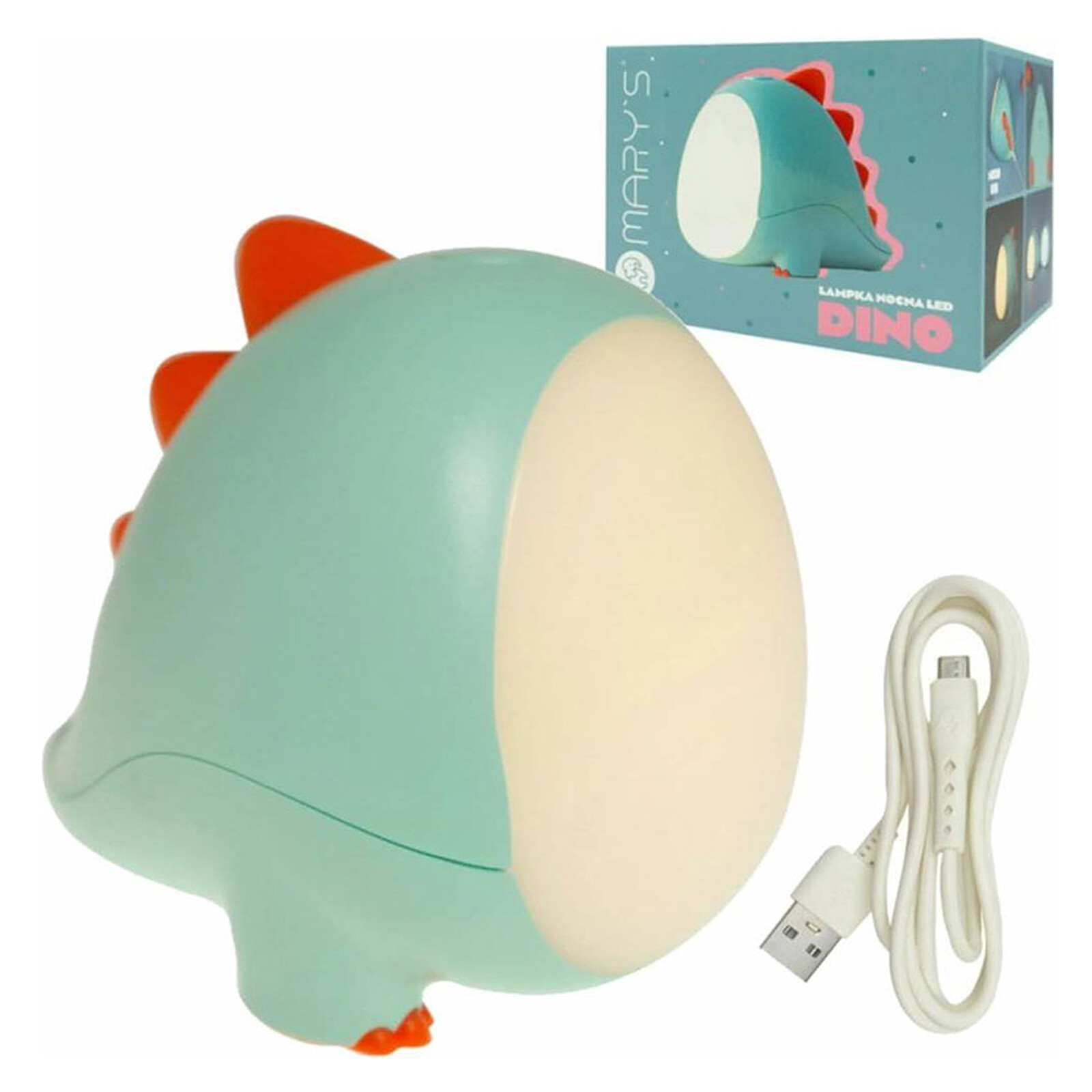 Veilleuse LED - Dino Vert mary's