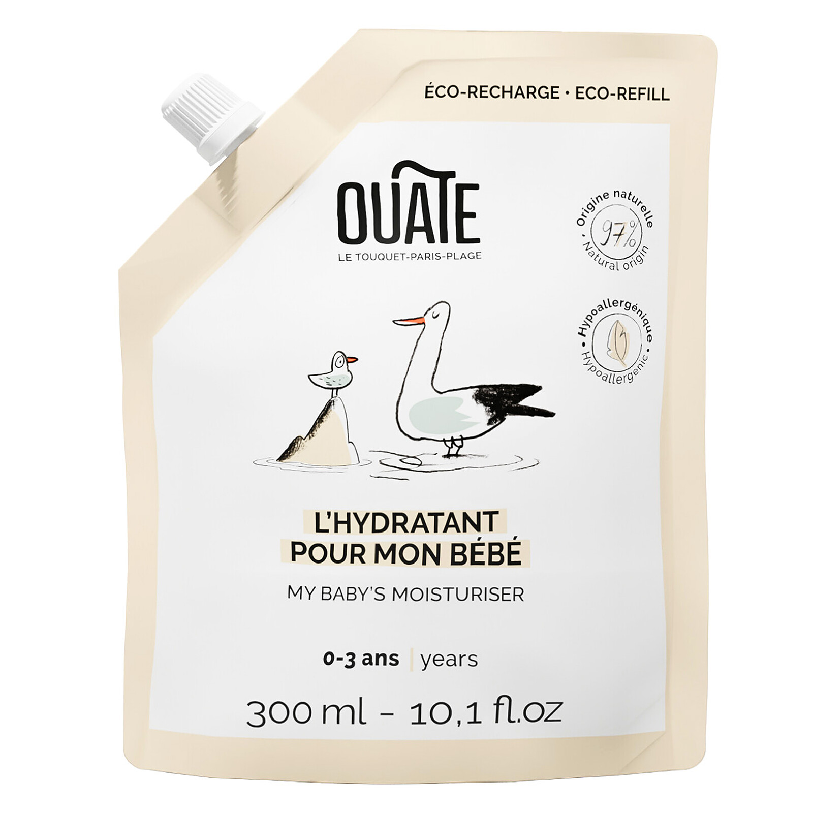 Recharge L'Hydratant Pour Mon Bébé - 300 ml (Ouate) - Couverture