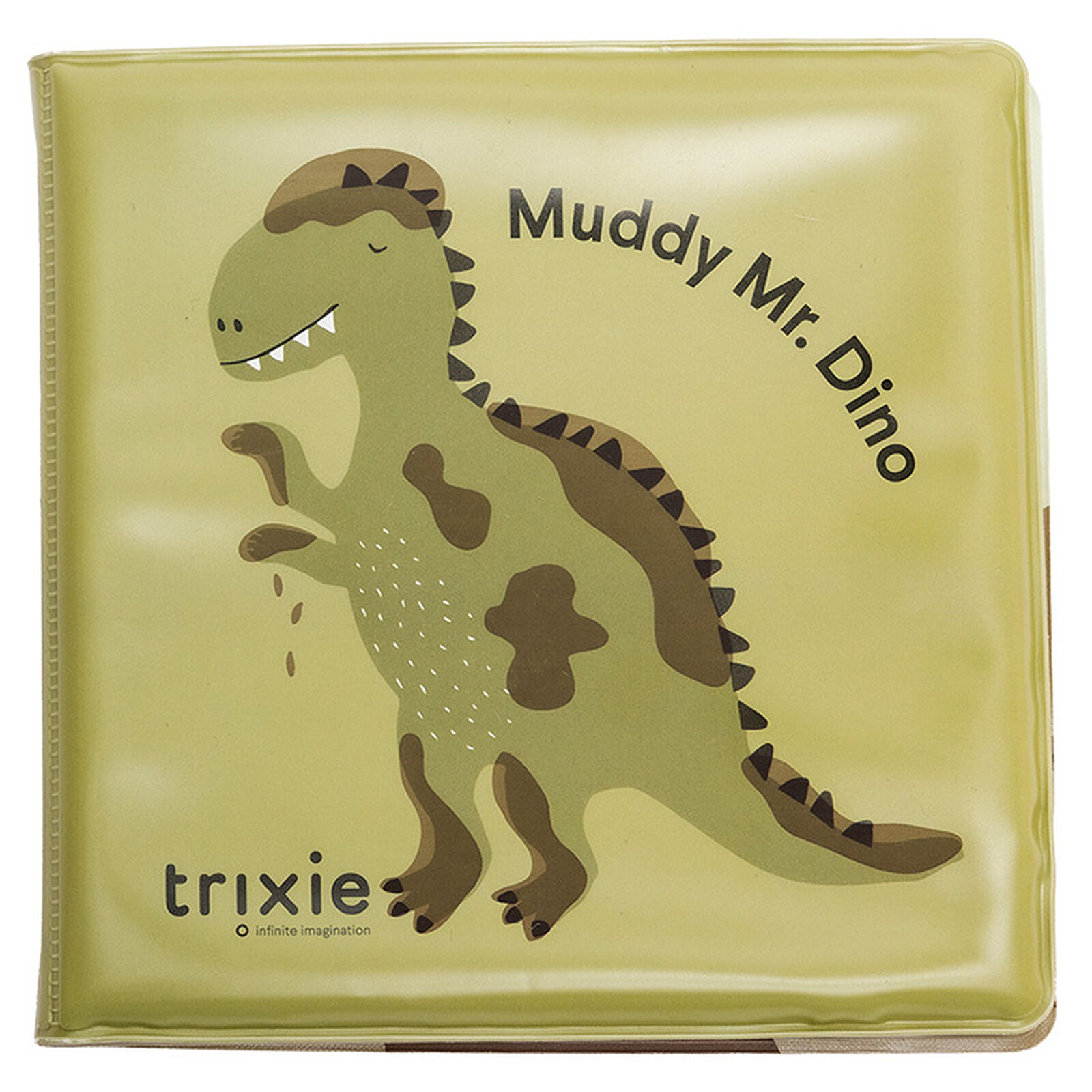 Livre de Bain Qui Change de Couleur - Les Aventures de Mr. Dino dans la Boue (Trixie) - Couverture