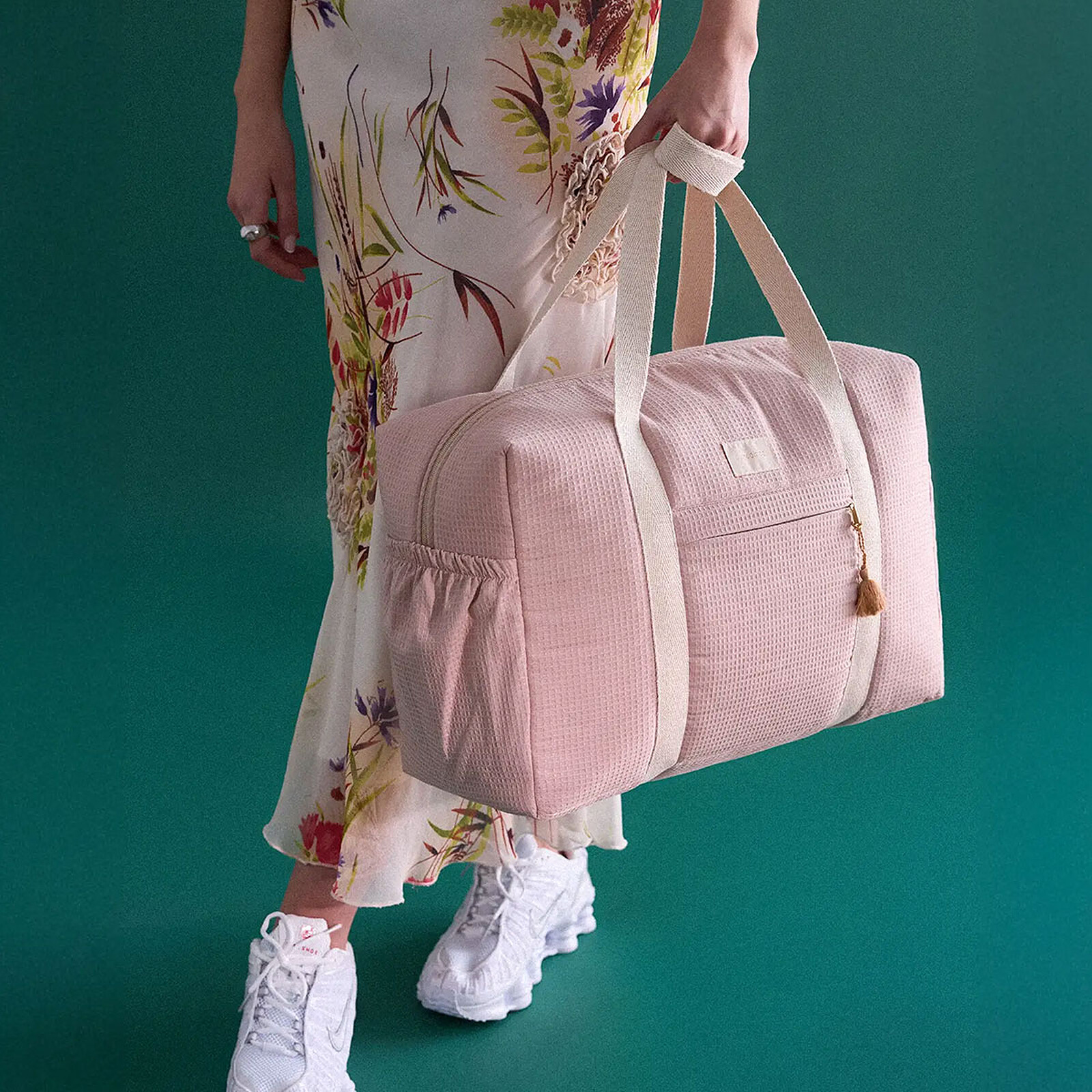 Sac à Langer Bébé Brodé – Fourre-tout Portable, Grande Capacité, Bandoulière Réglable