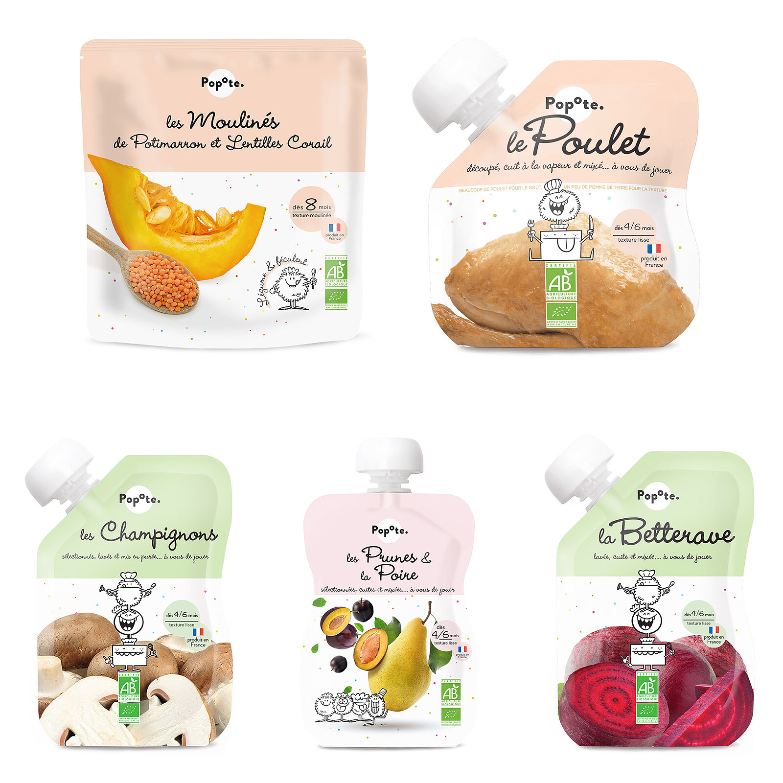 Pack Automne Mixé et Mouliné (Popote) - Couverture