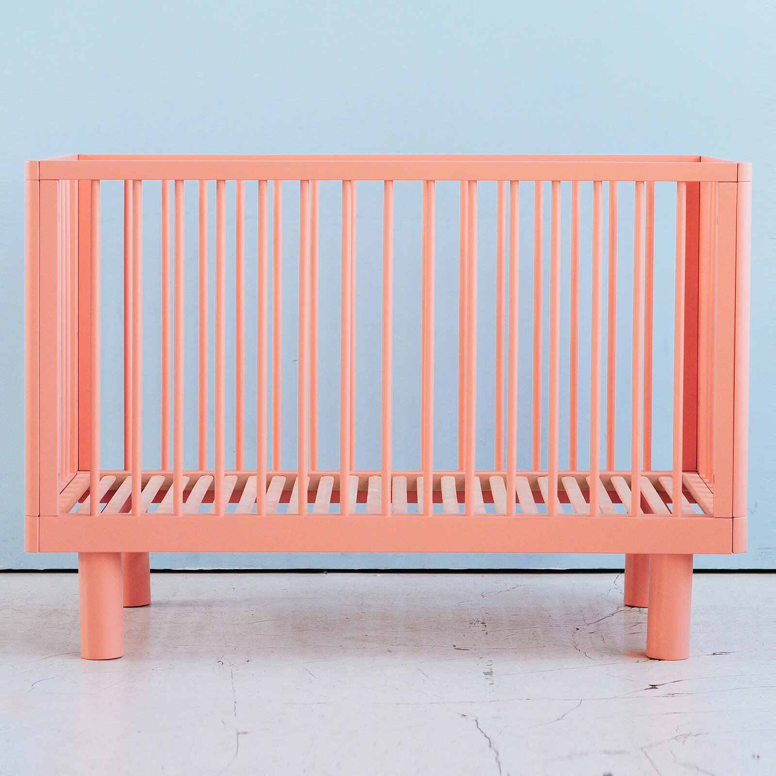 Lit Bébé Evolutif Nox Rose - 60 x 120 cm Karl & Fric