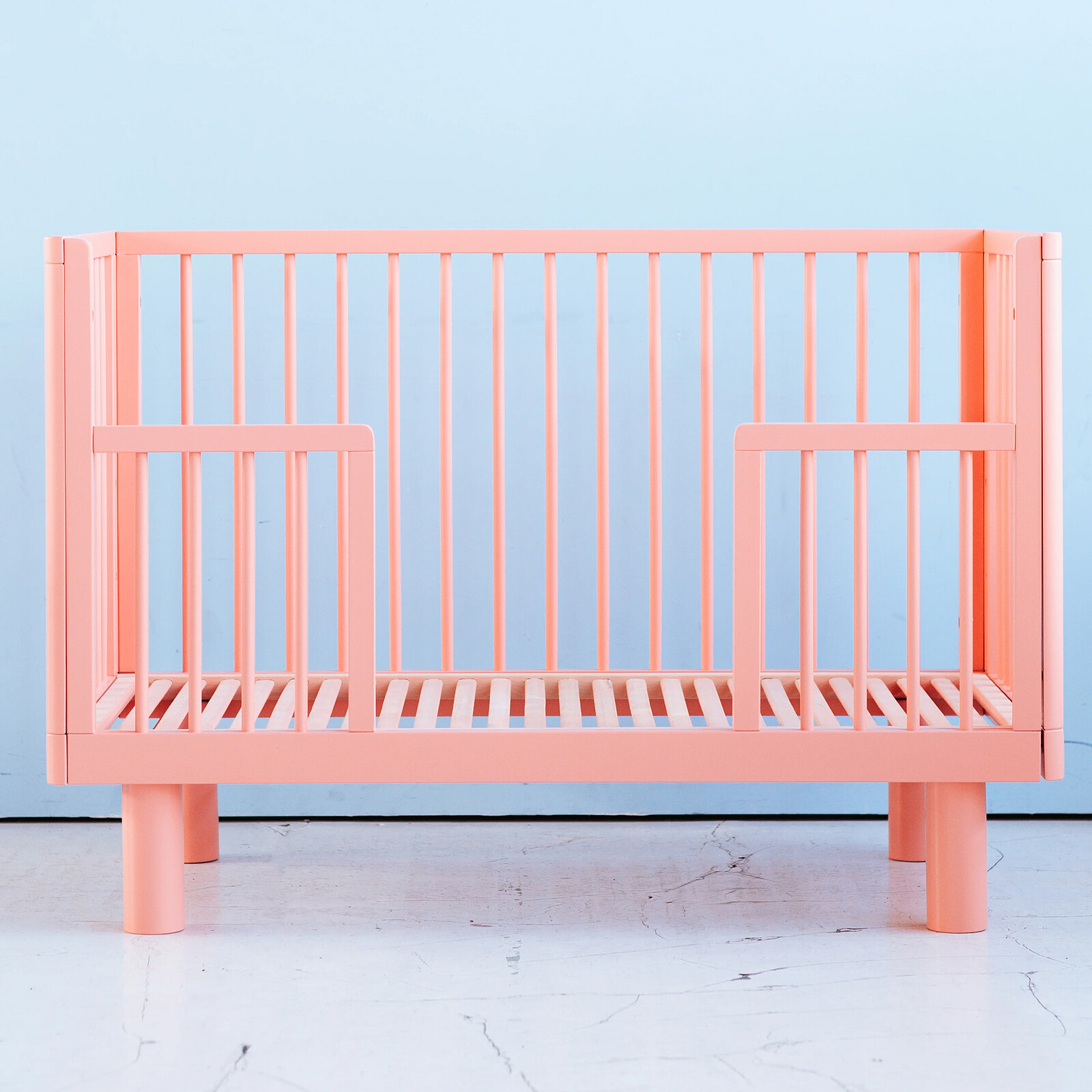 Lit Bébé Evolutif Nox Rose - 60 x 120 cm Karl & Fric