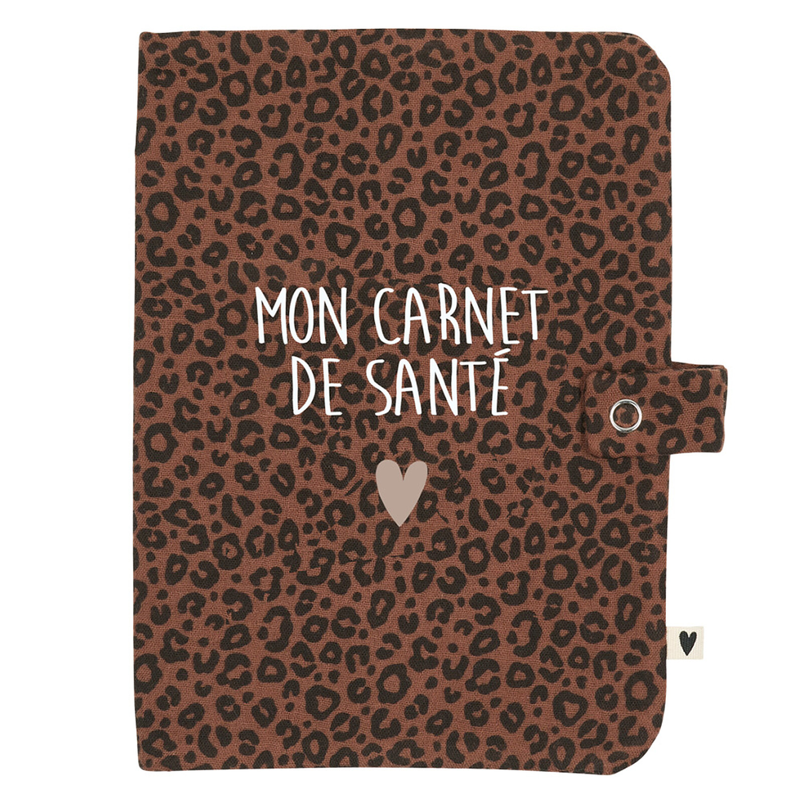 Protège-carnet de Santé - Léopard Marron Mon Carnet de Santé (Atelier Wagram) - Couverture