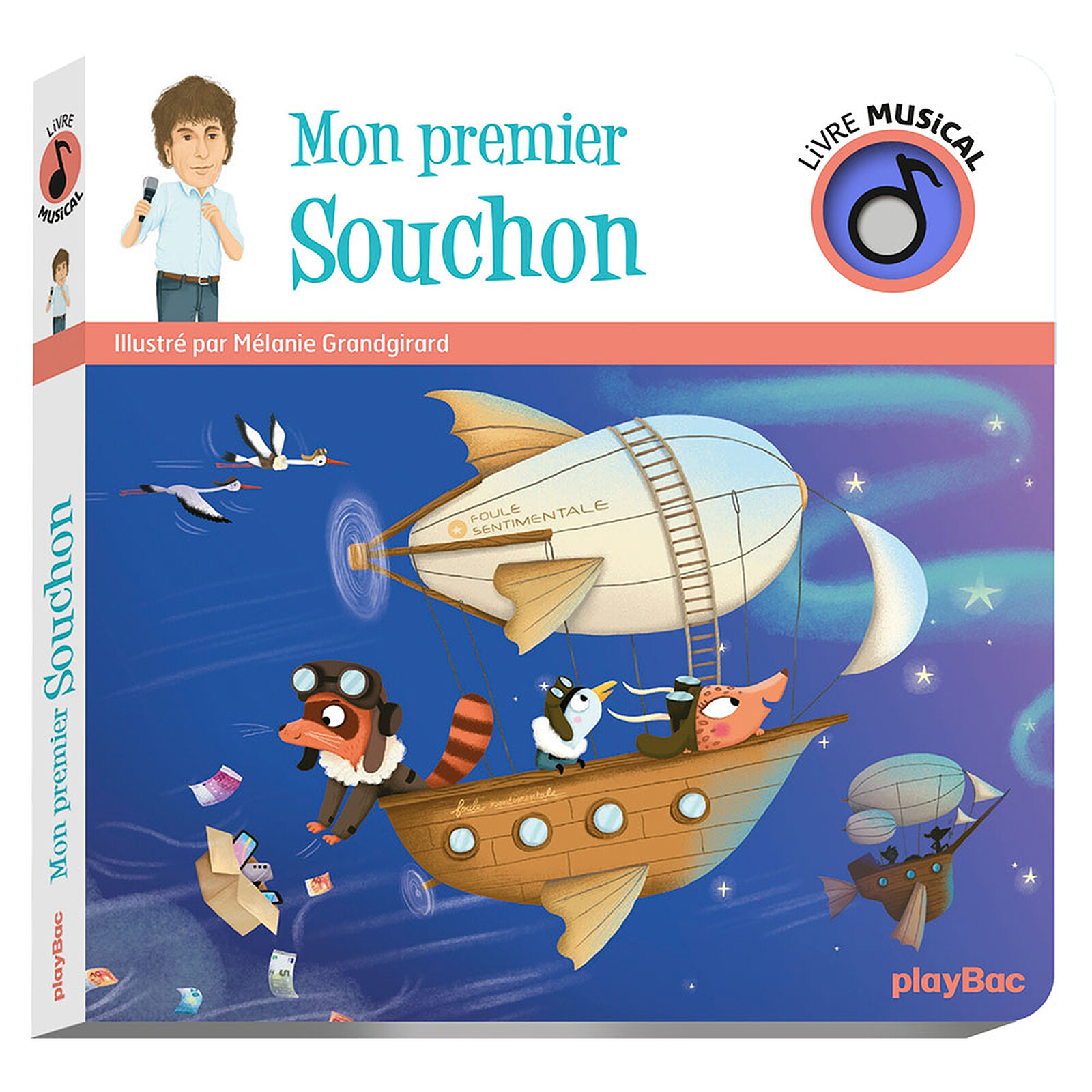Livre Musical Mon Premier Alain Souchon (playBac) - Couverture