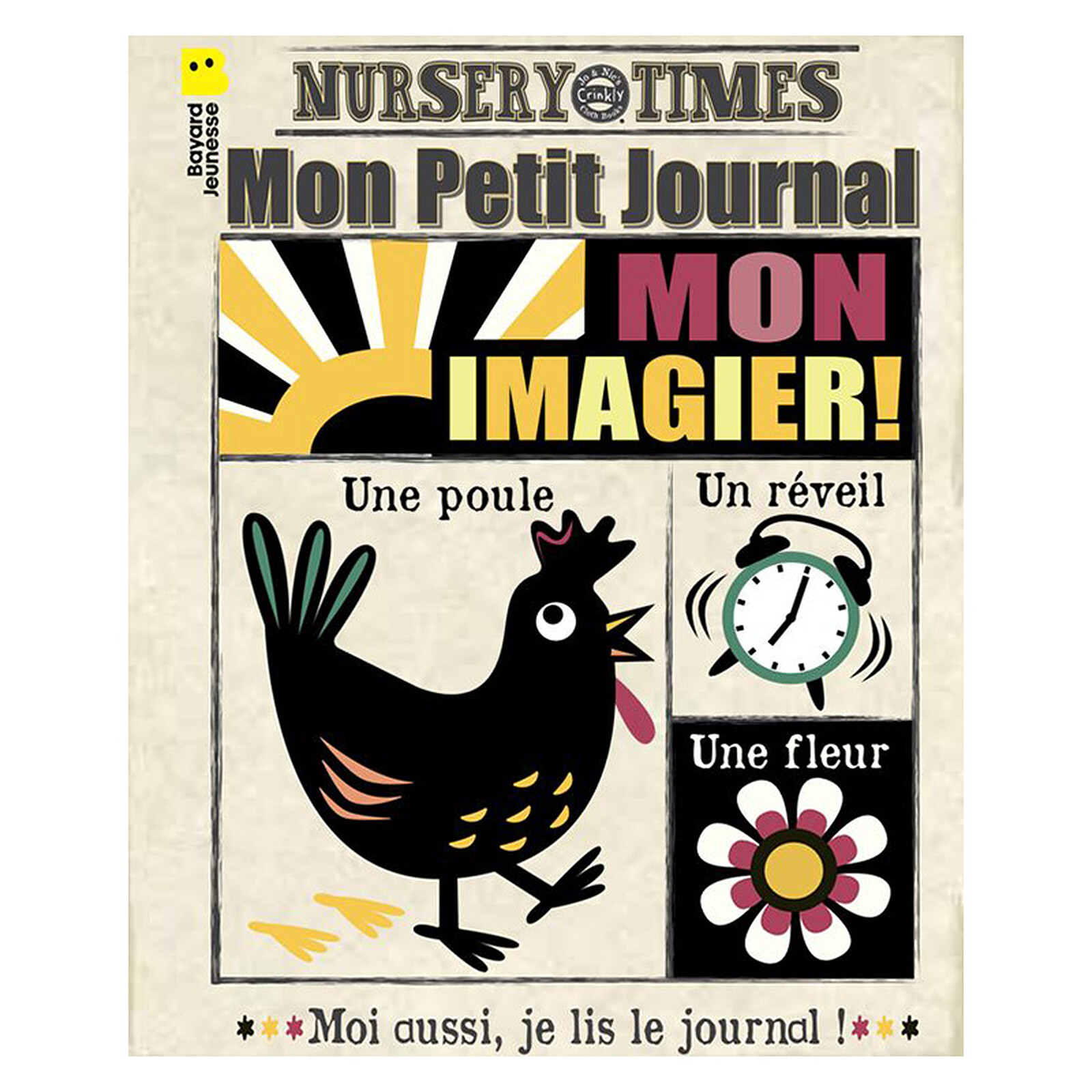 Mon Journal en Tissu - Mon Imagier (Crinkly) - Couverture
