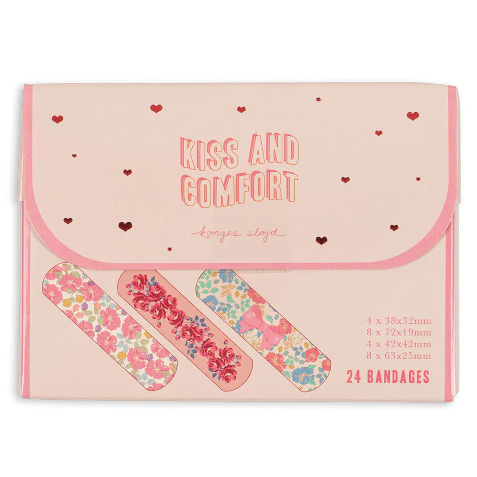 Pansements Kiss and Comfort - Pink Mix Konges Sløjd