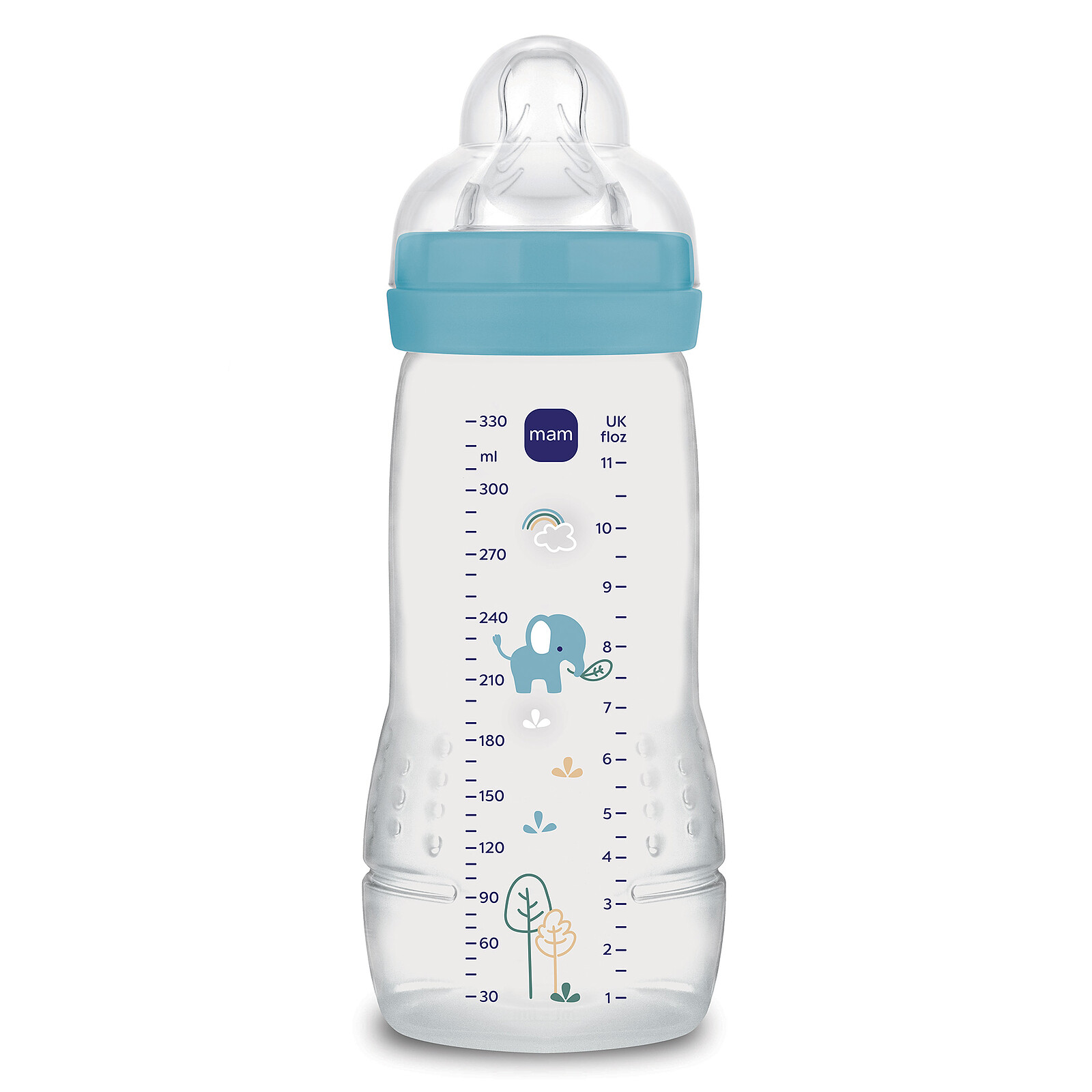 Biberon Easy Active 2ème Âge Océan - 330 ml (Mam) - Couverture