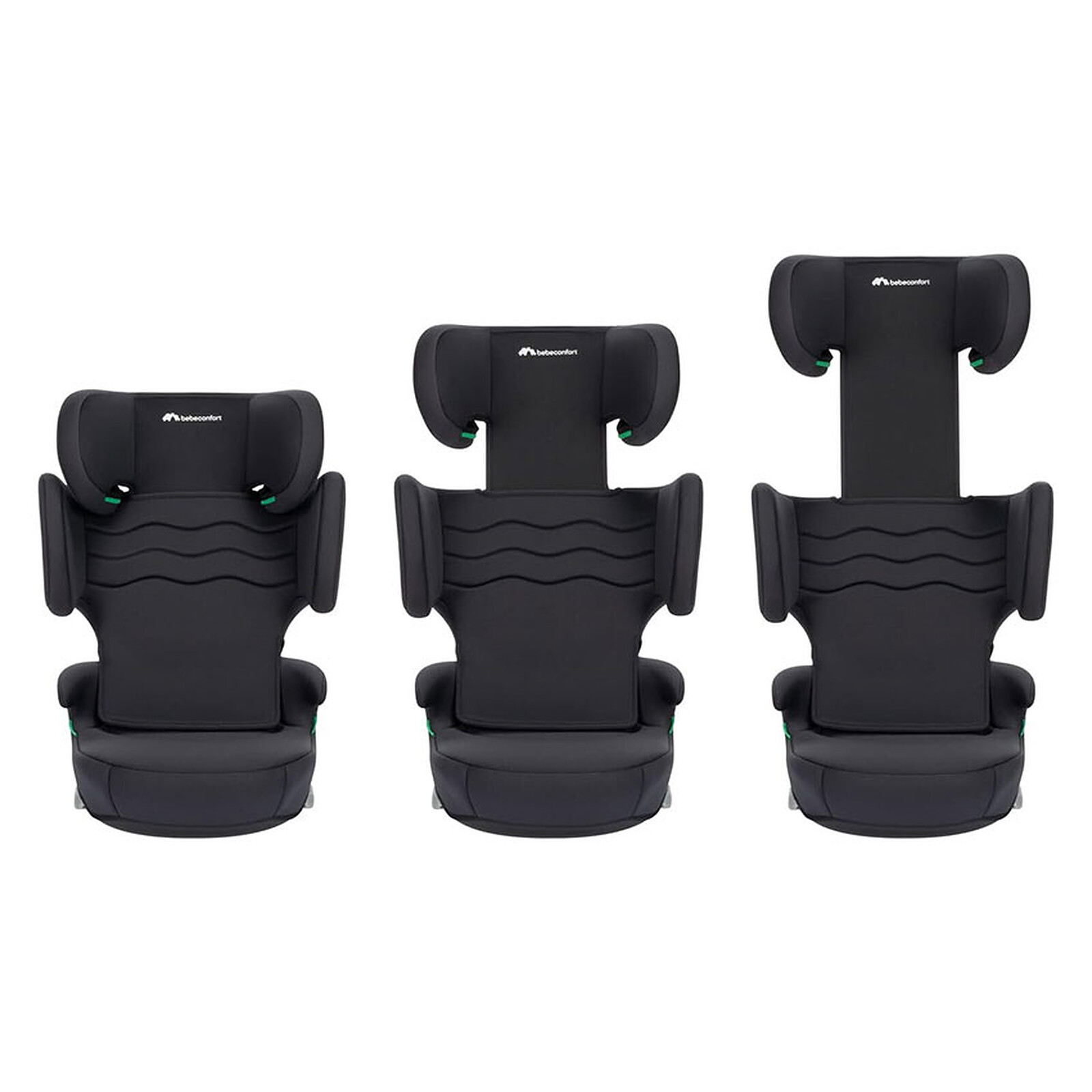 Siège Auto Hera i-Fix i-Size Groupe 2/3 - Mineral Black bébéconfort