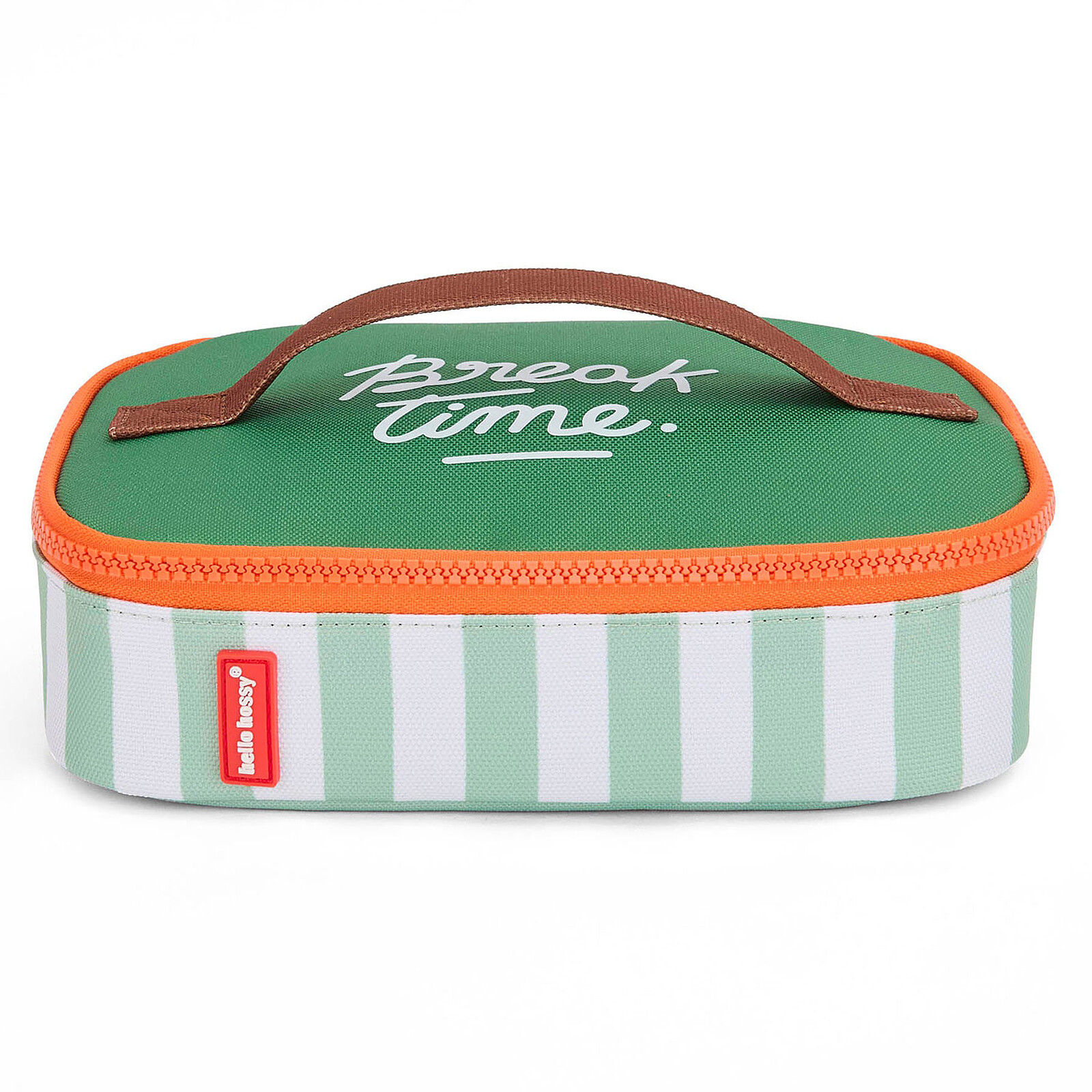 Lunch Bag - Green Stripes Hello Hossy